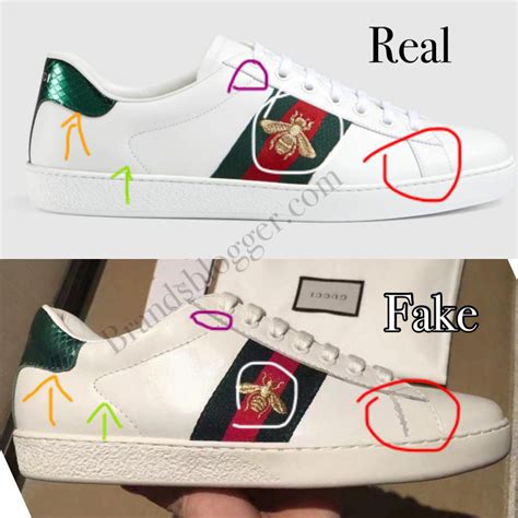 gucci gazelle fake vs real|are gucci shoes real.